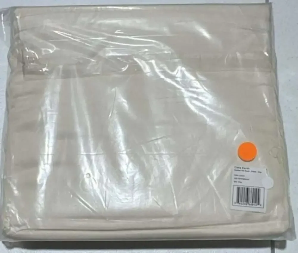 Cozy Earth Bamboo Flat Sheet, Creme, King